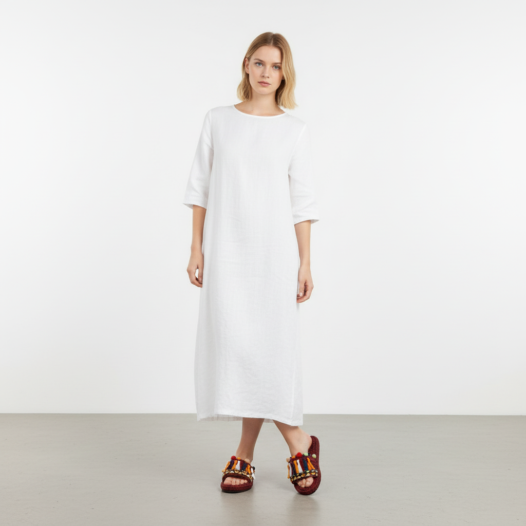 El Yapımı Terlik | Renkli Püskül ve Ponpon Detaylı