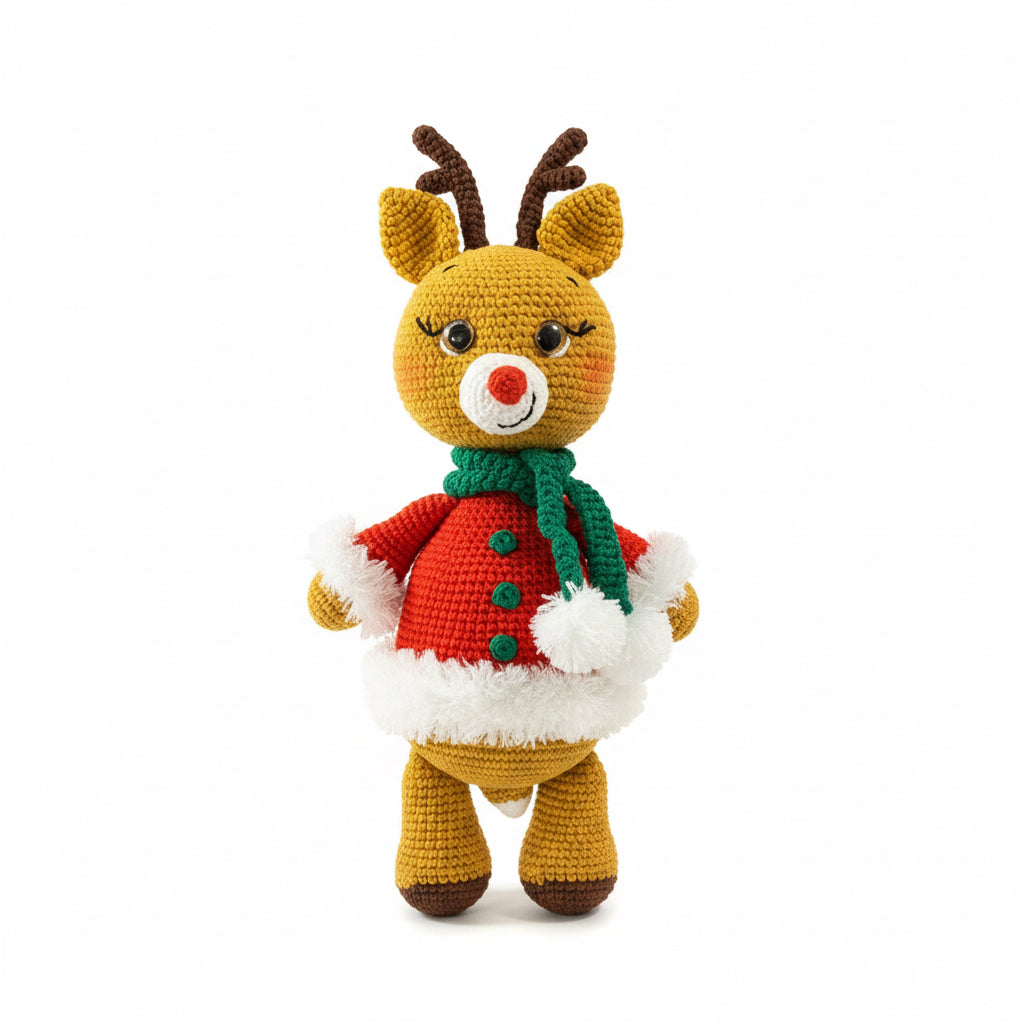 El Örgüsü Geyik Oyuncak | 30 cm