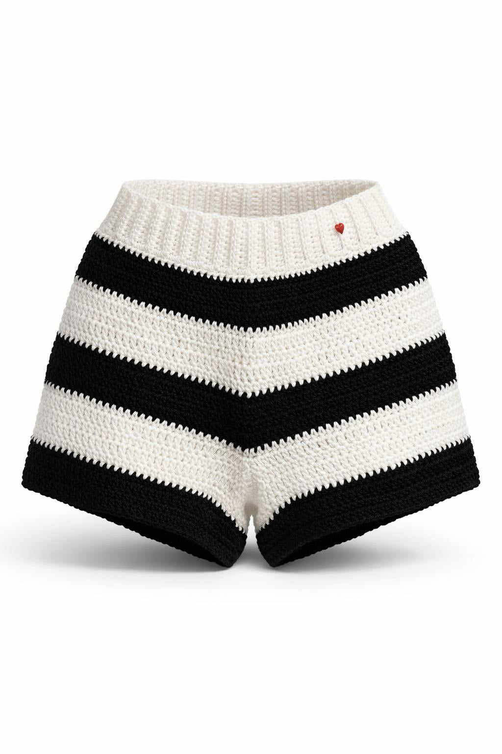 El Örgüsü Bikini Takım – Siyah Beyaz Çizgili