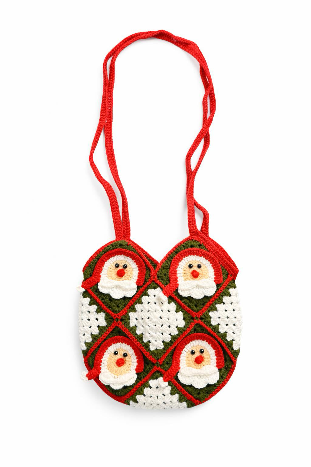 El Örgüsü Çanta ve Eldiven Seti – Yılbaşı Temalı