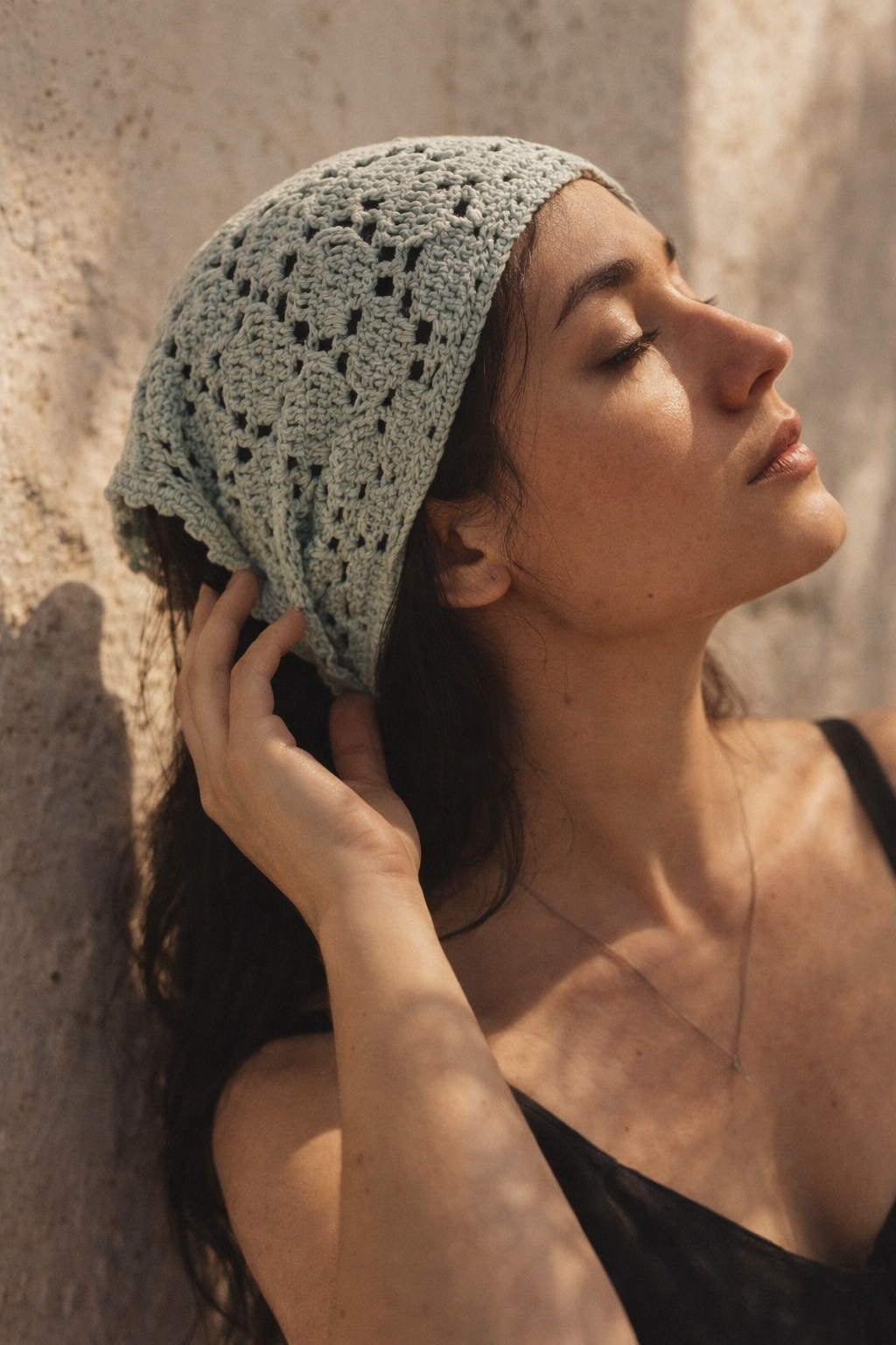 El Örgüsü Ajurlu Bandana